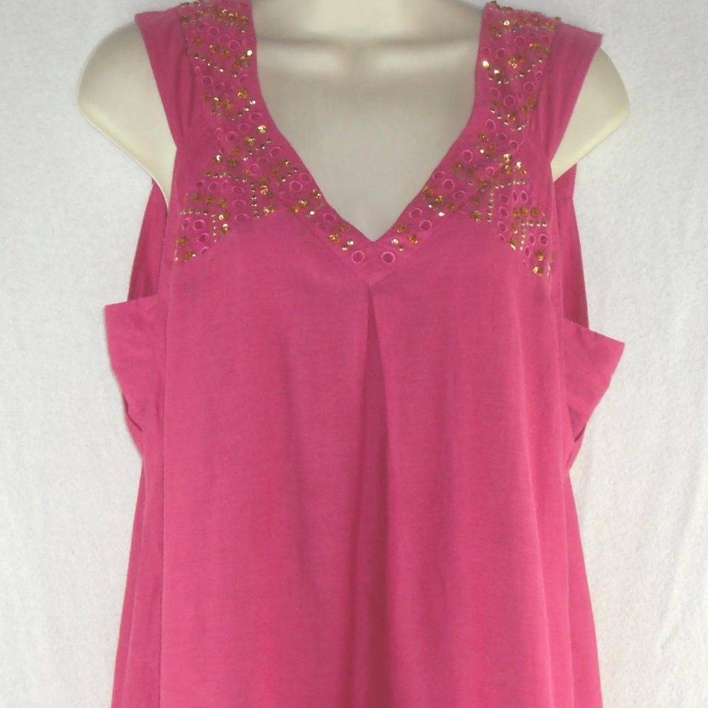 LEIFSDOTTIR top 6 Sleeveless Loose Fit Cotton Silk